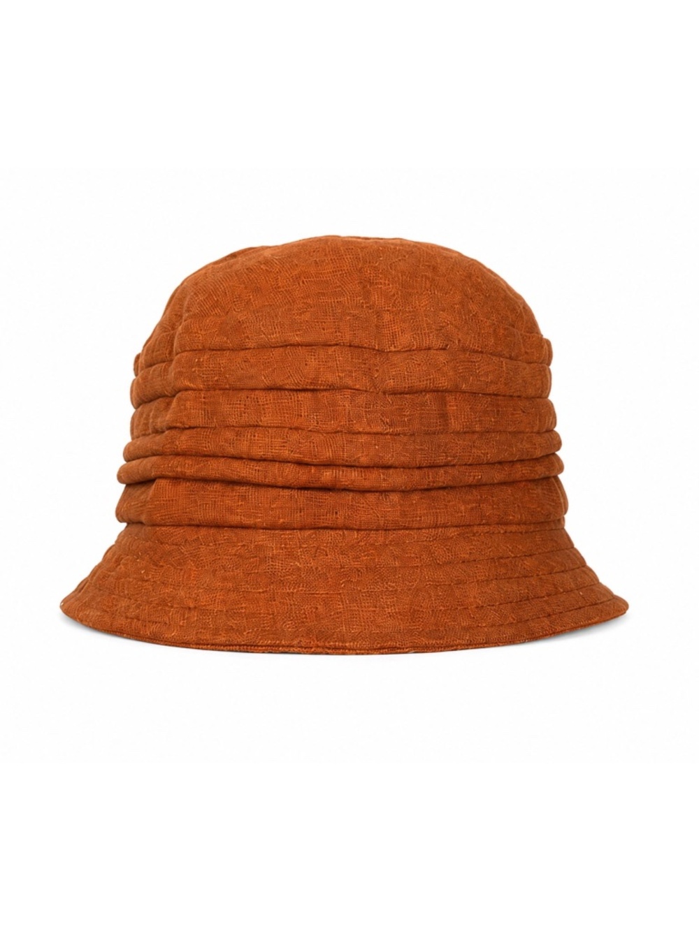 Giovannio Rust Bucket Hat w/ Tie Back Bow